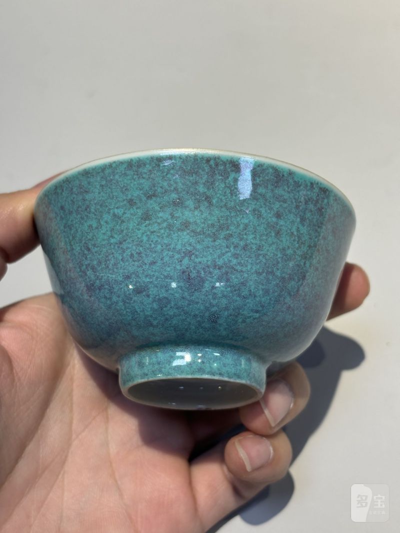    清 各色釉茶碗（十件/组） - 图56
